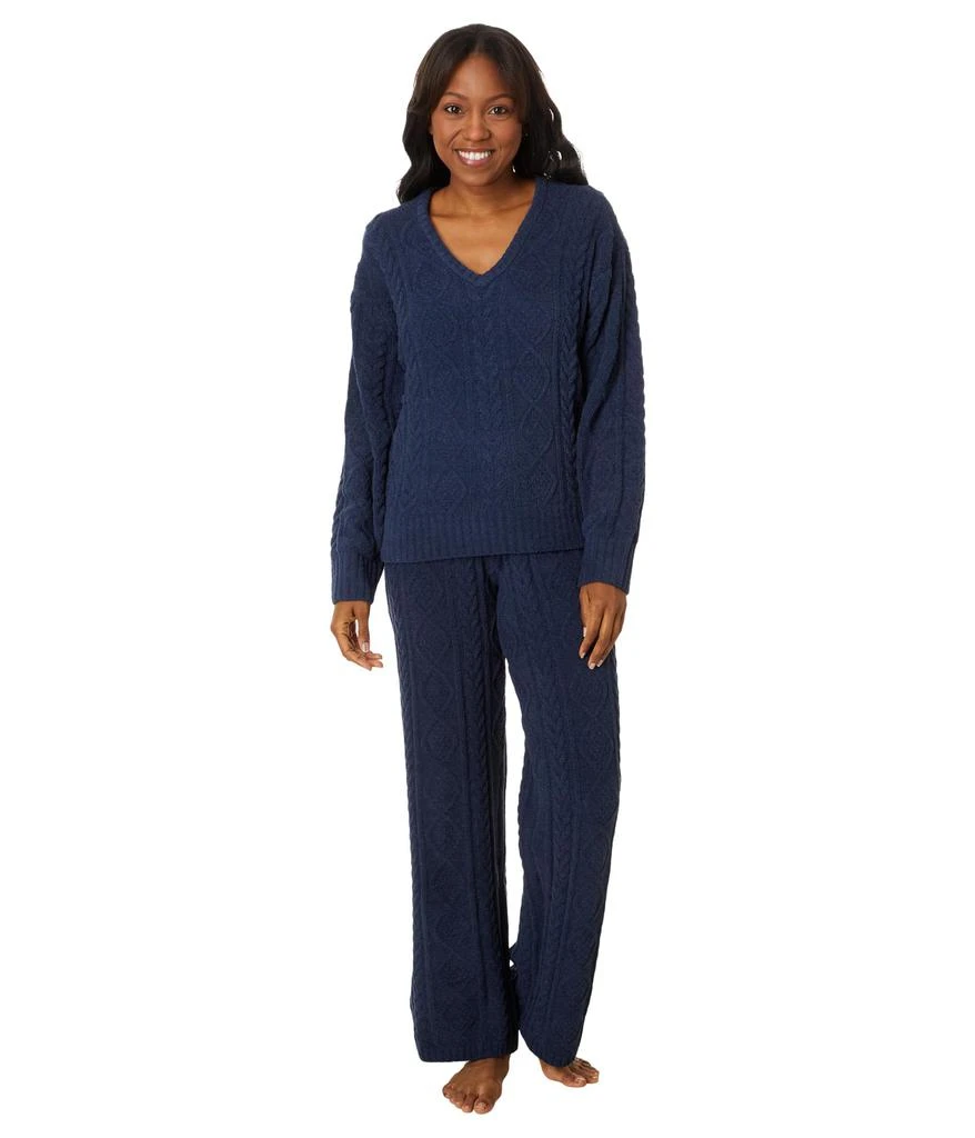 P.J. Salvage Cable Crew Lounge Long Sleeve Top 4