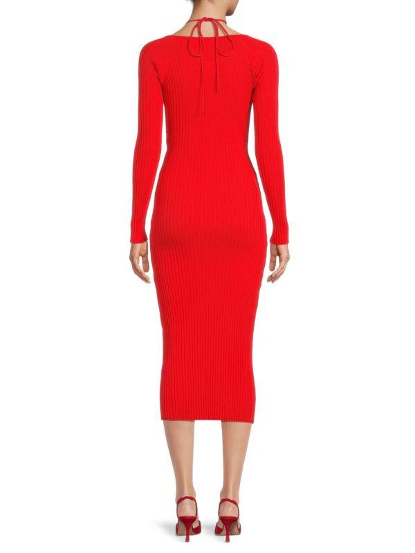 Solid & Striped The Lisa Midi Bodycon Dress 2