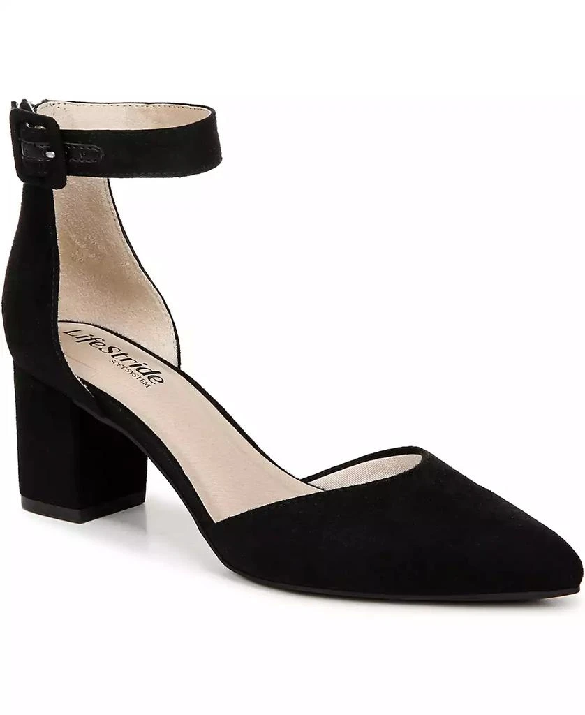 LifeStride Women's Admire Ankle Strap Dress Pumps 1