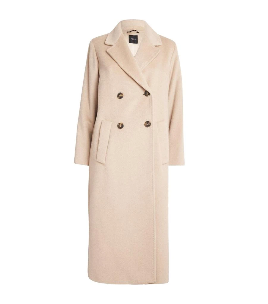 Weekend Max Mara Wool-Blend Double-Breasted Coat 1