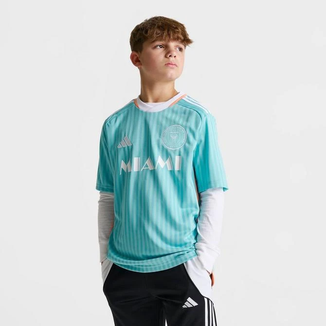 Adidas Kids' adidas Inter Miami CF 24/25 Messi Home Soccer Jersey 4