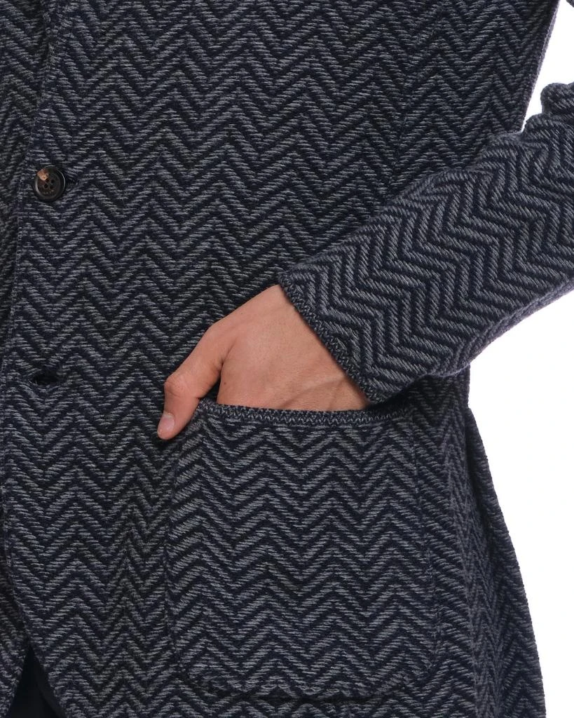 LARDINI Lardini Long Sleeve Single-Breasted Blazer 4