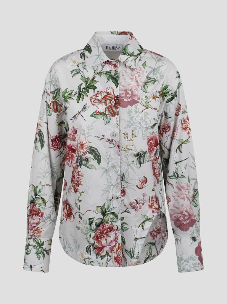 The Attico Floral-print Shirt