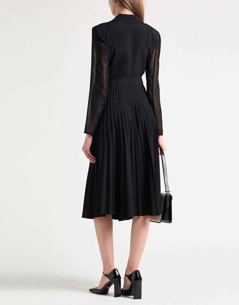 sandro party dresses Sandro Ruffled Knit Maxi Dress With V-neck And Fitted Bodice