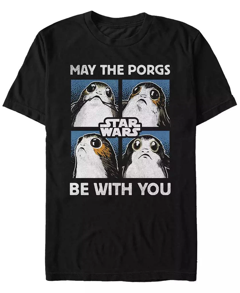 Star Wars Star Wars Men's May The Porgs Be With You Short Sleeve T-Shirt 1