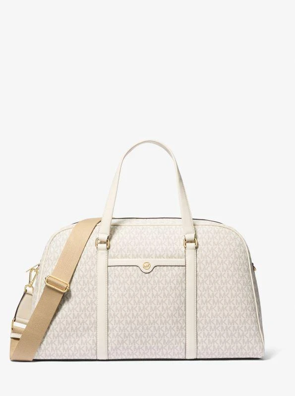 Michael Kors Jet Set Travel Extra-Large Signature Logo Weekender Bag 1