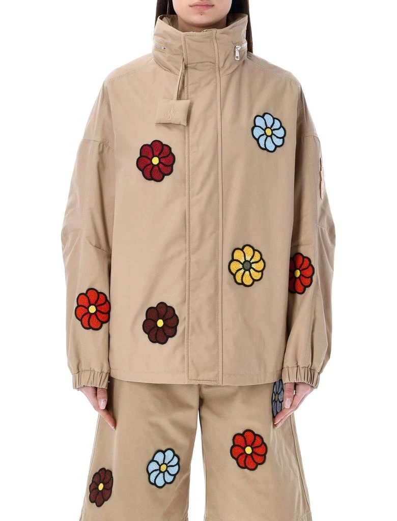 Moncler Moncler X JW Anderson Floral Detailed Jacket 1