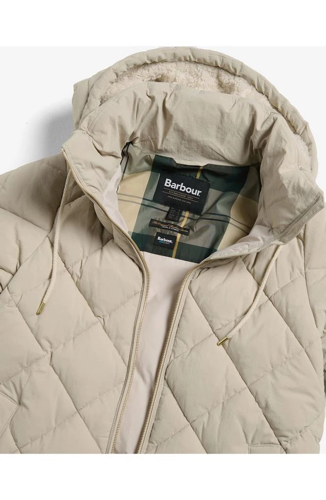 Barbour Kirkton Longline Puffer Coat 6