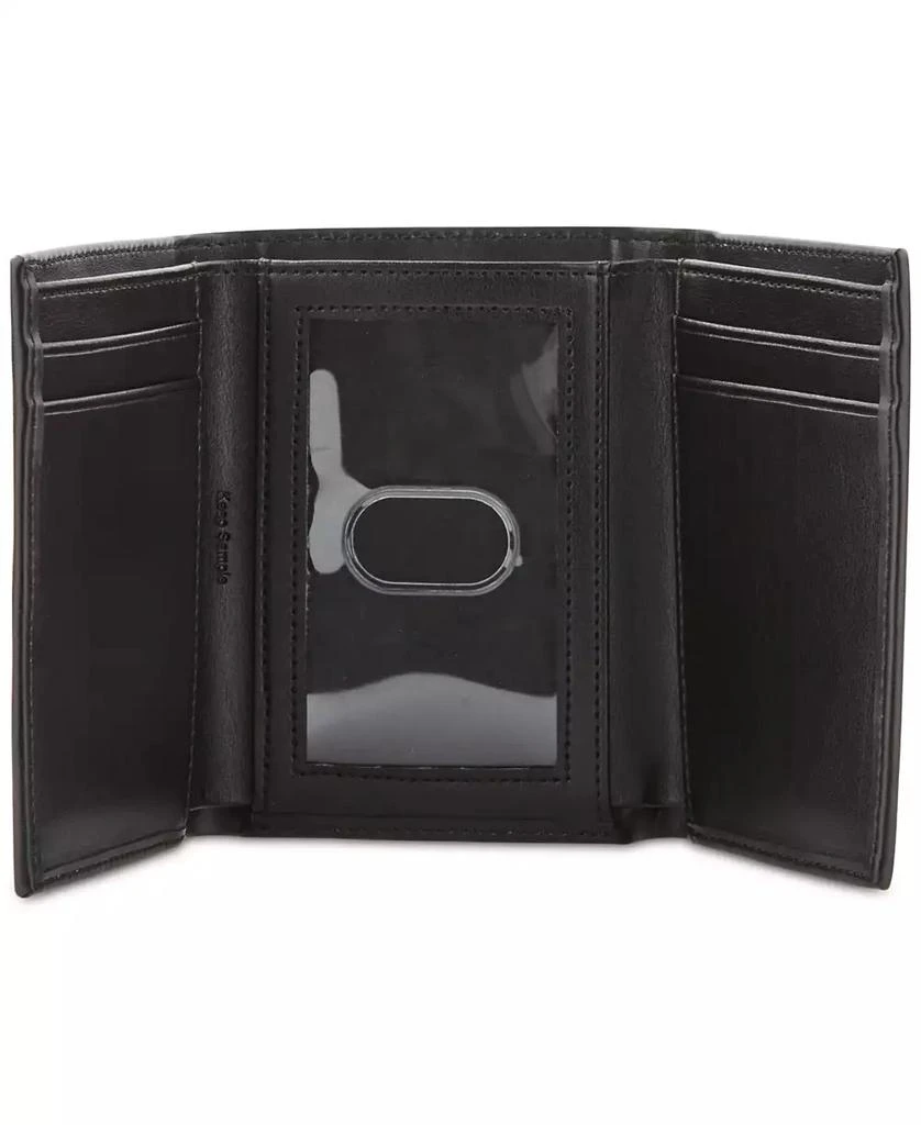 Perry Ellis Portfolio Men's Slim Leather Trifold Wallet 2