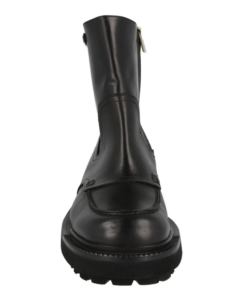 Salvatore Ferragamo Oreste Leather Bootie 4