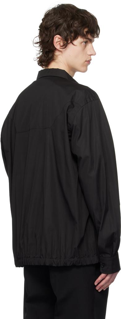 Black Cotton Poplin Jacket – On Sale Now with Up to 67% Off