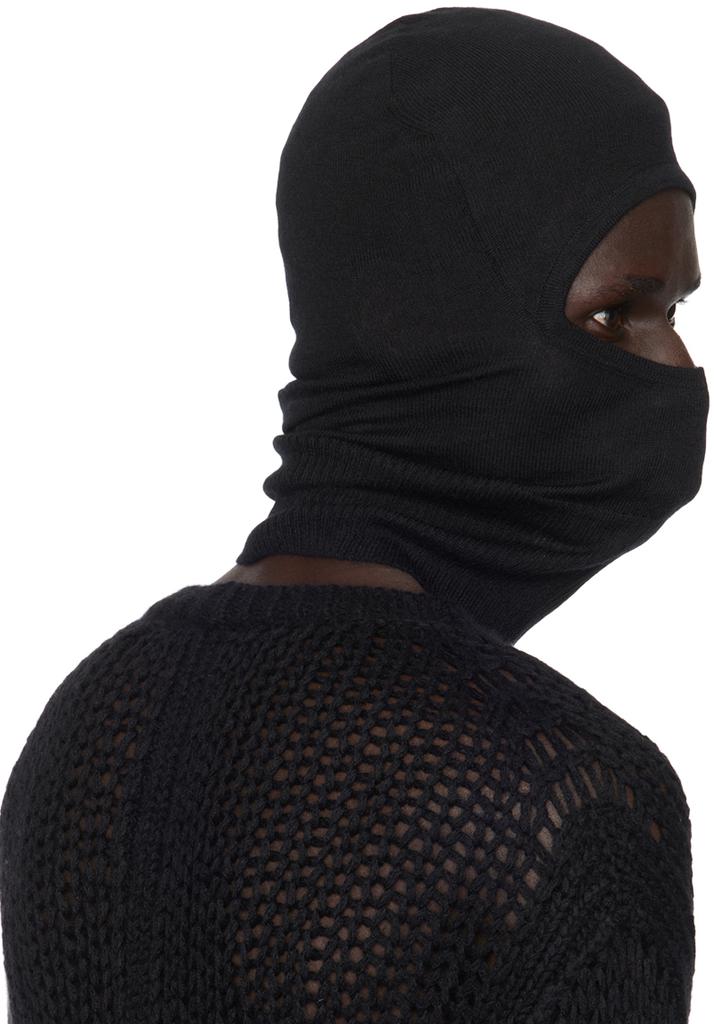 Rick Owens Black Porterville Skull Balaclava - Hats - Compare