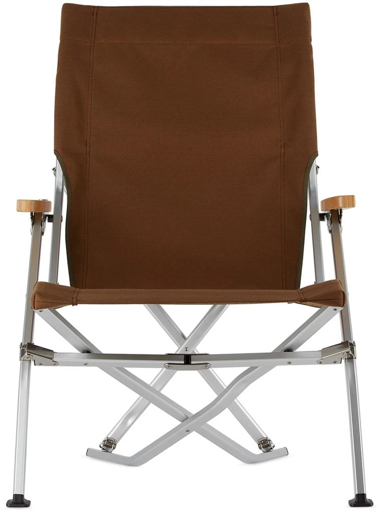 Snow Peak Brown Low Beach Chair 1