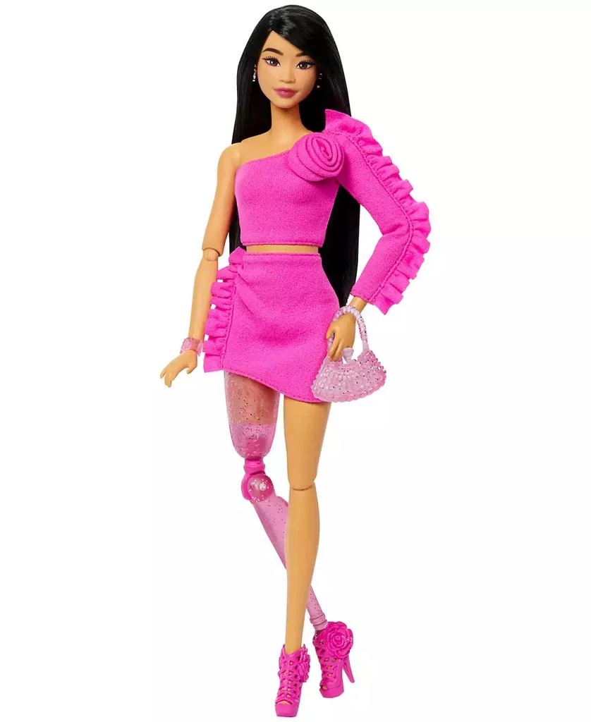 Barbie Deluxe Style 2 Doll in Pink Barbiecore Top and Skirt Set, Black Hair
Prosthetic Leg 1