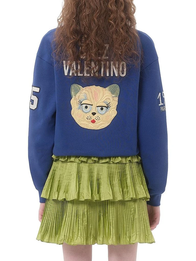 Valentino Embroidered Cotton Sweatshirt 4