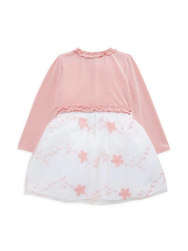 Purple Rose Little Girl's 2-Piece Floral Dress & Jacket 2