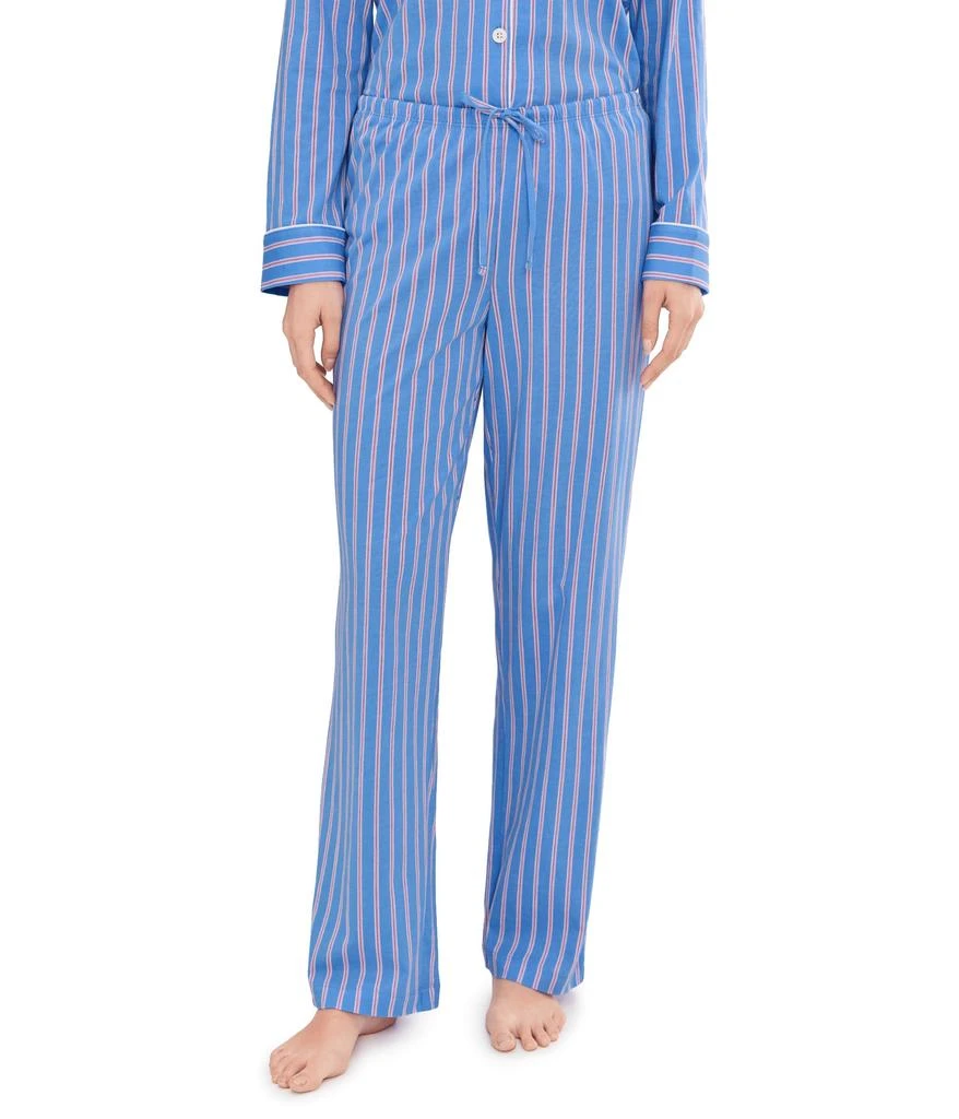 Ralph Lauren Knit Long Sleeve Notch Collar Long Pant Pj Set 2