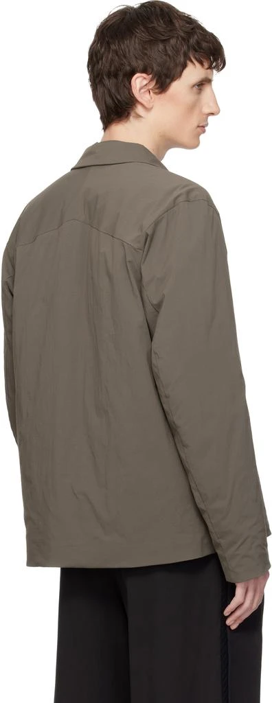 Veilance Taupe Mionn Insulated Overshirt Jacket 3