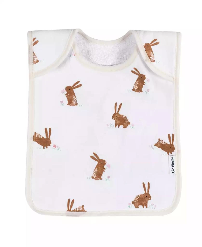 Gerber Baby Girls Multi Pink Lap Shoulder Bibs, 8 Pack 6