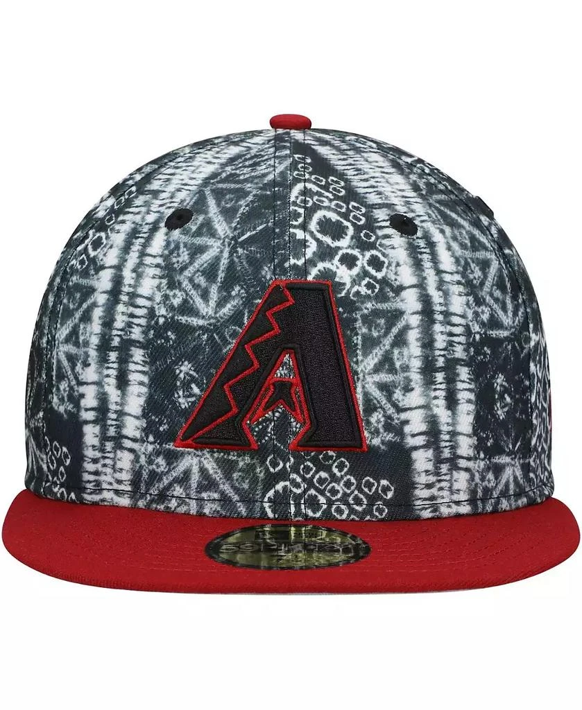 New Era Men's Black Arizona Diamondbacks Sands 59FIFTY Fitted Hat 2