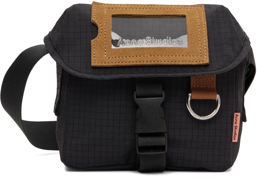 Acne Studios Black Mini Messenger Bag 1