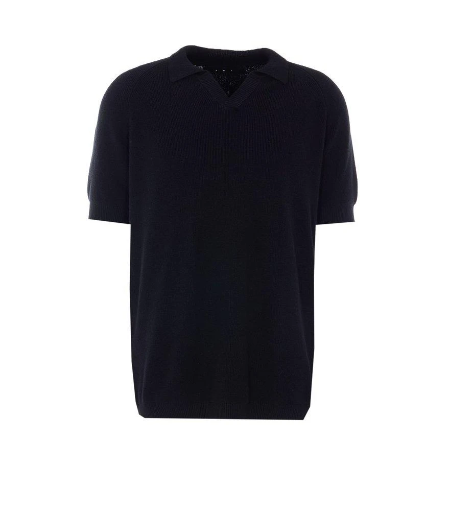 JG1 JG1 Knitted V-Neck T-Shirt