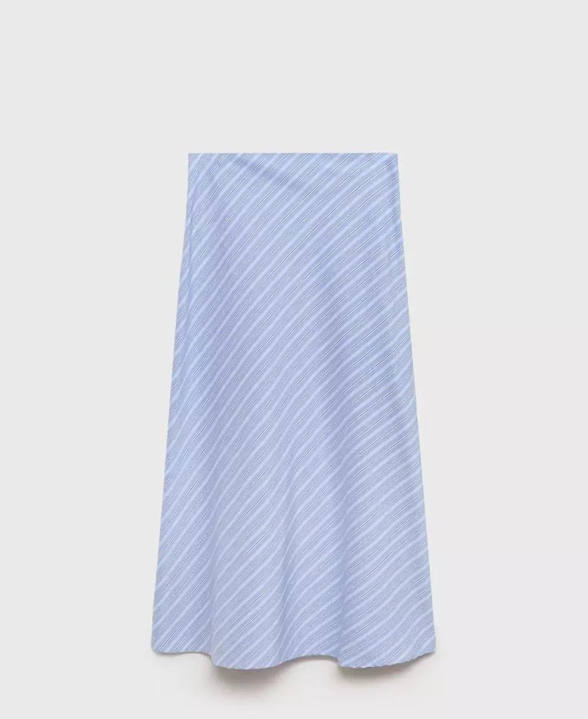 Mango Women's Striped Midi Skirt 2
