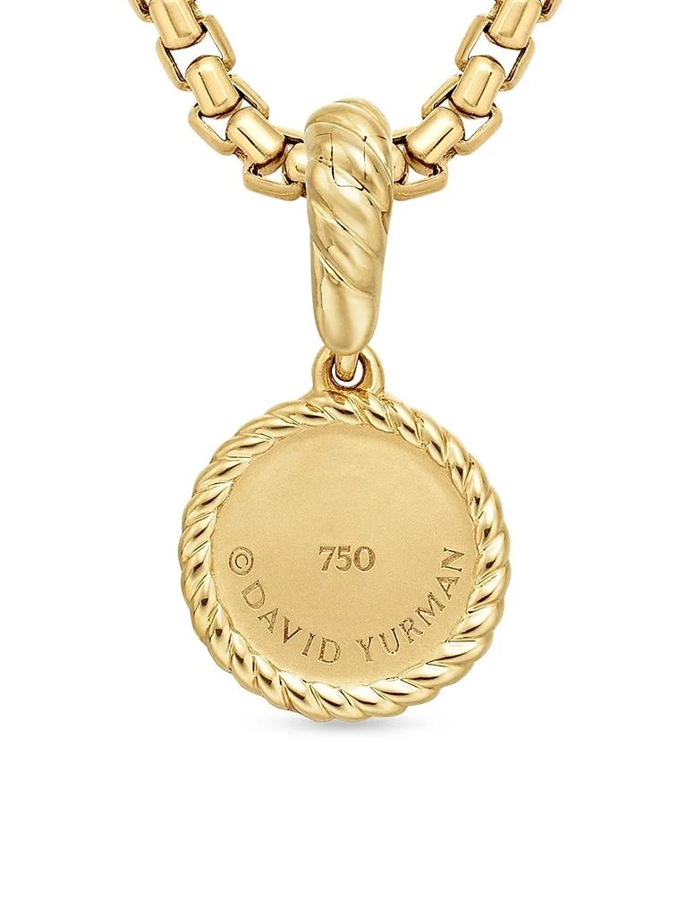David Yurman Evil Eye Amulet in 18K Yellow Gold 6