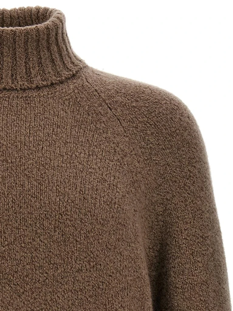 Zegna Boucle Silk Cashmere Sweater 3