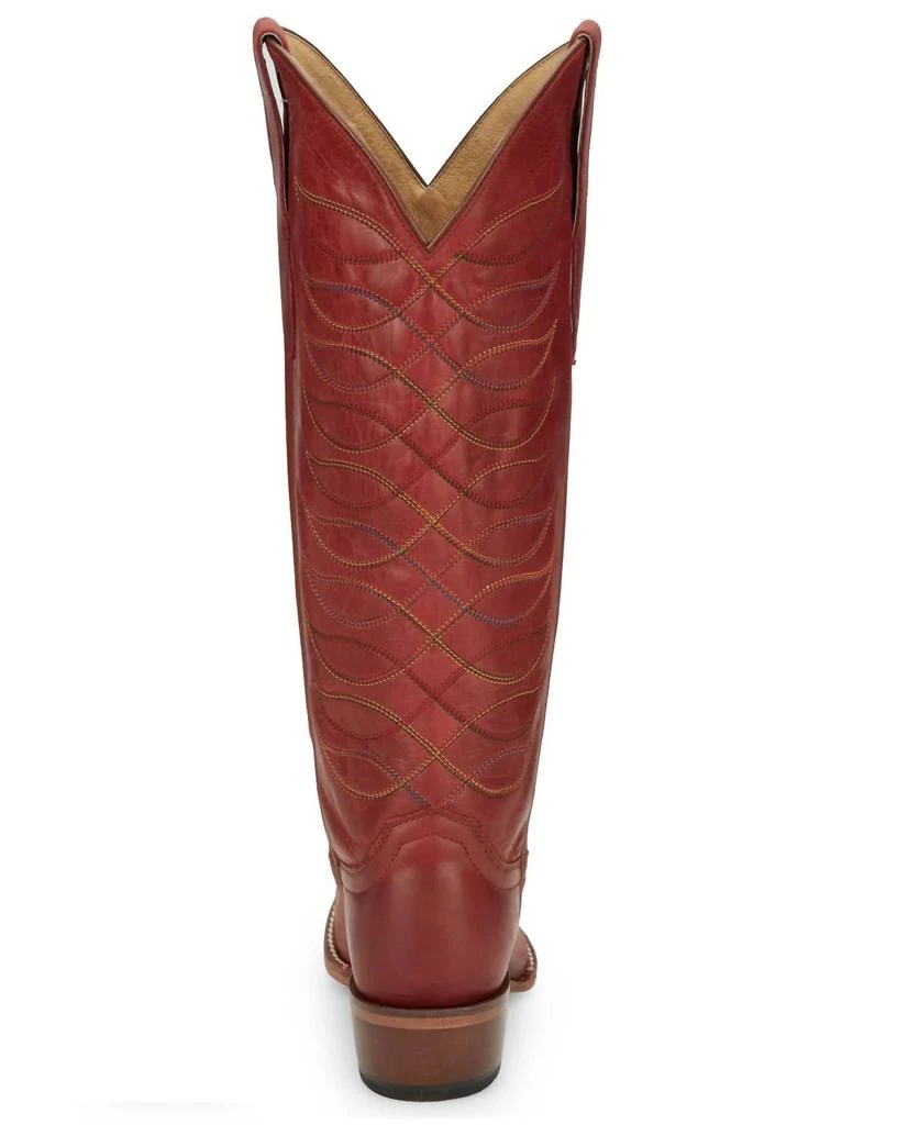 Justin Women's Whitley Western Boots - B/medium Width In Red 5