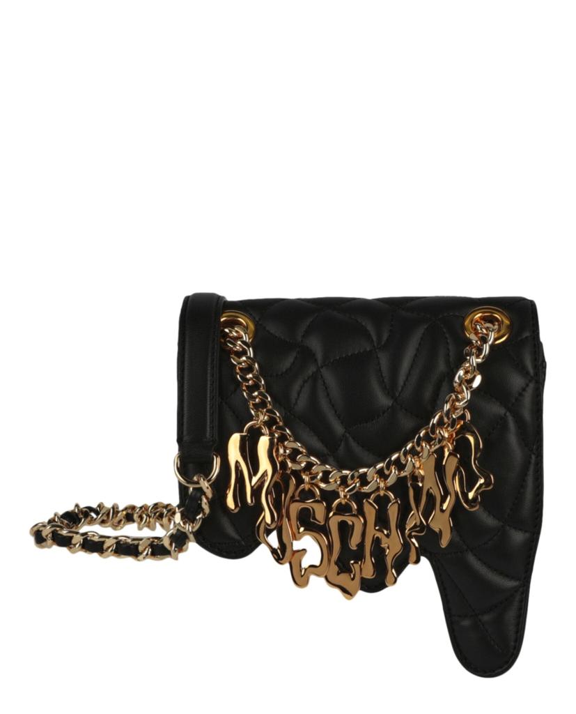 Moschino Melted Design Quilted Shoulder Bag - Crossbody Bags