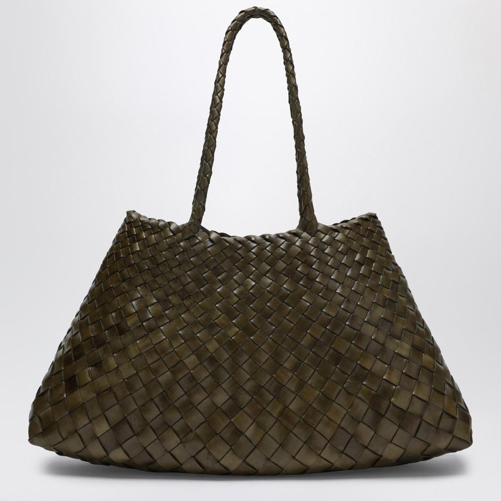 DRAGON DIFFUSION Dragon Diffusion Santa Croce small woven leather