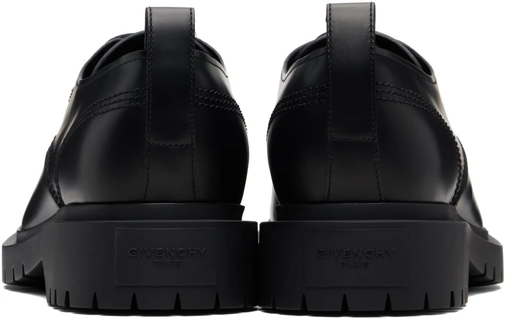 Givenchy Black Bullskin Derbys 2