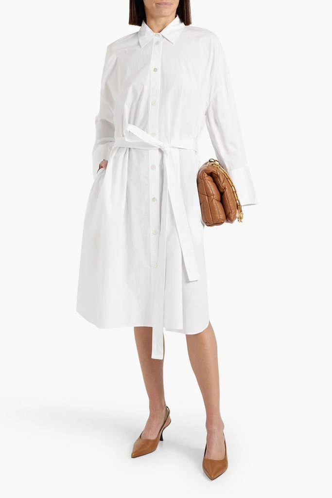 Joseph Darwin cotton-poplin midi shirt dress 2