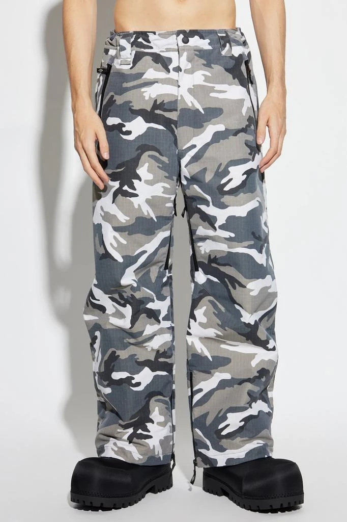 Balenciaga Balenciaga Camouflage Printed Ski Straight-Leg Pants 2