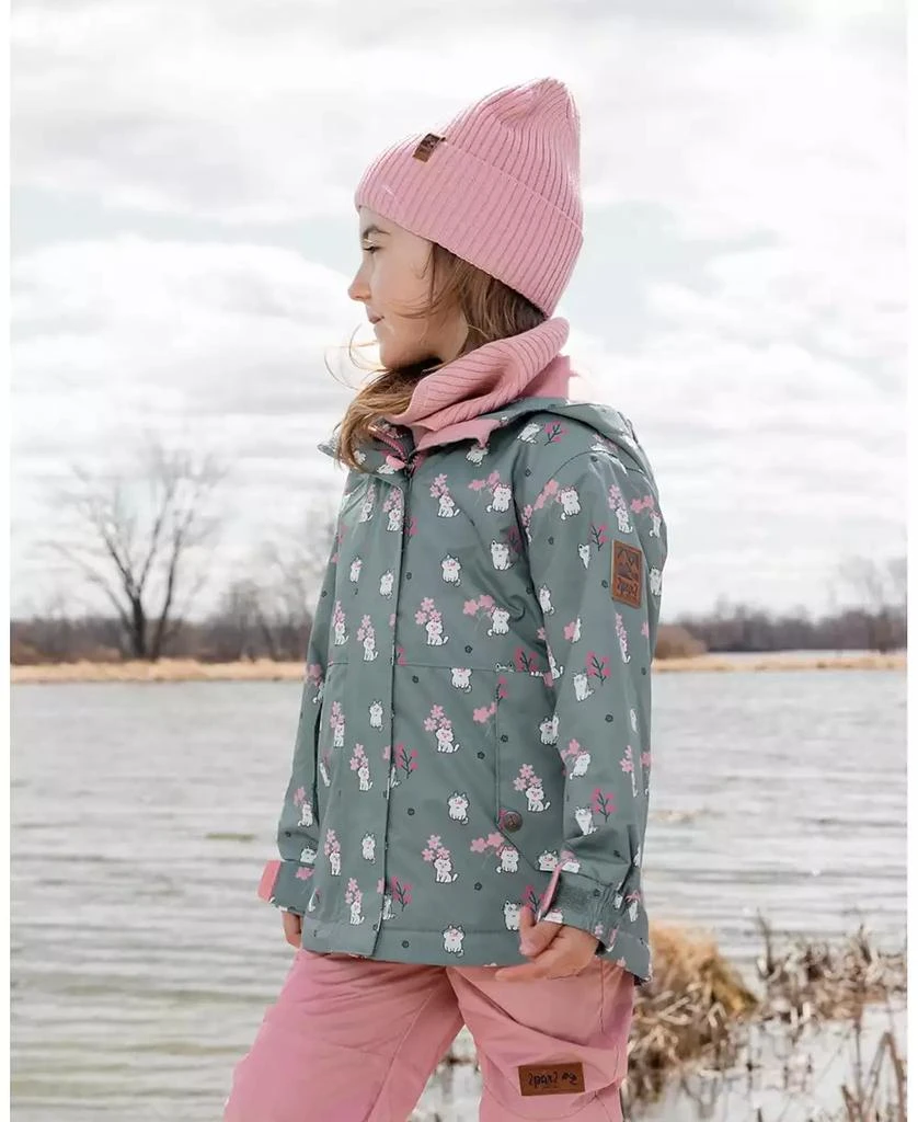 Deux par Deux Girl Knit Hat Pale Pink - Toddler|Child 3