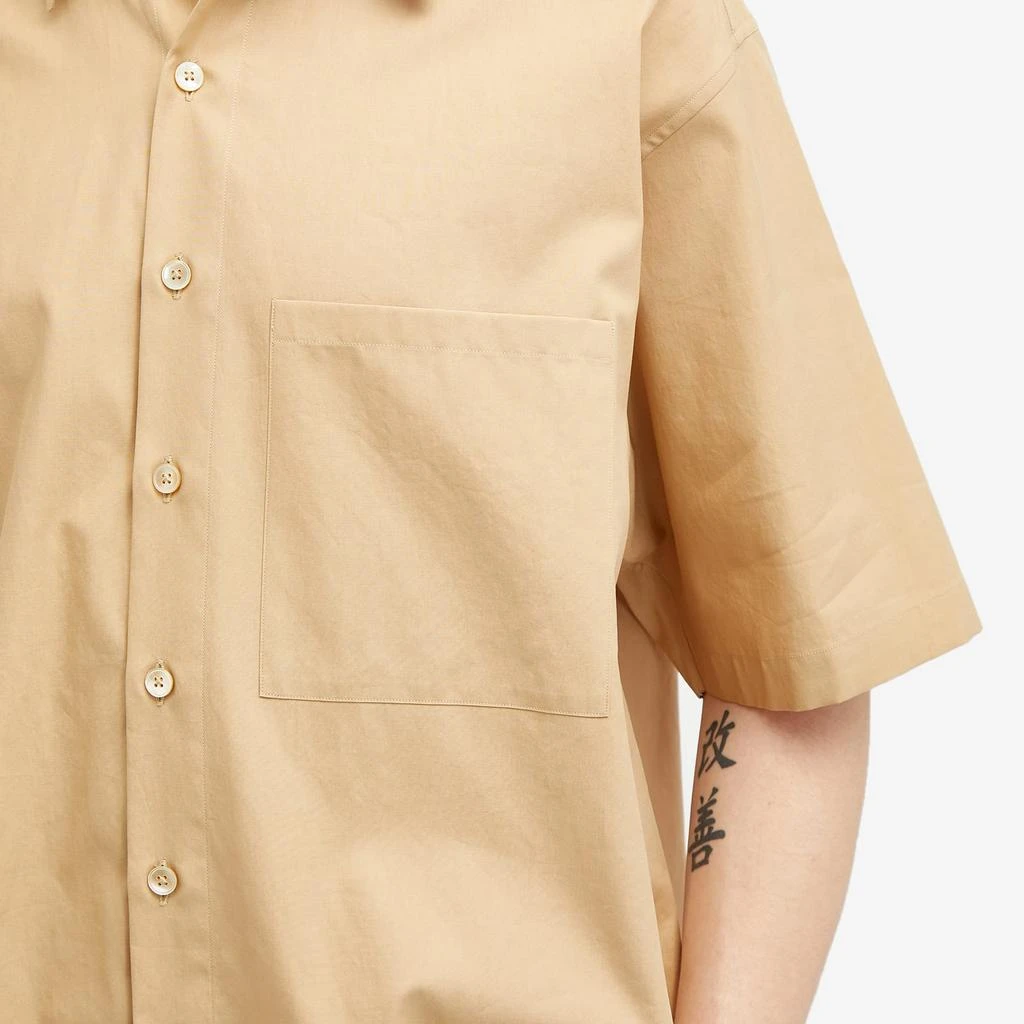 AURALEE Auralee Washed Finx Short Sleeve Shirt 5