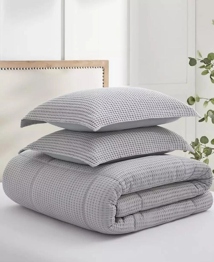 Levtex Mills Waffle 2-Pc. Sham Set, European 4