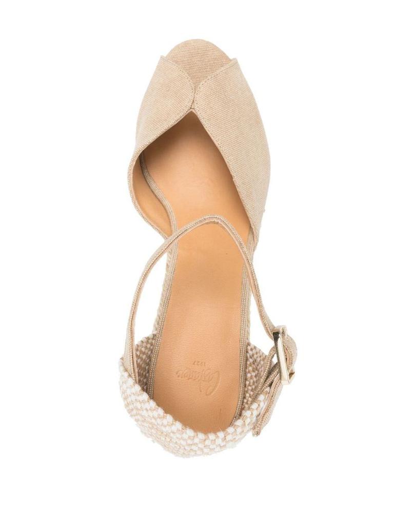 CASTAÑER Castañer Bianca Raffia Wedge Espadrilles
