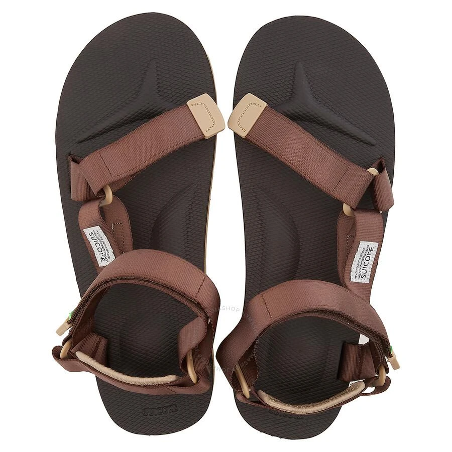 Suicoke Men's Brown X Beige Depa-Cab Sandals 3