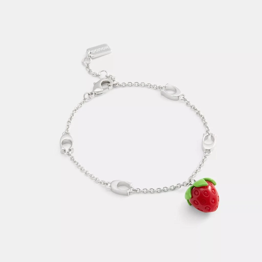 Coach Strawberry Charm Bracelet 1