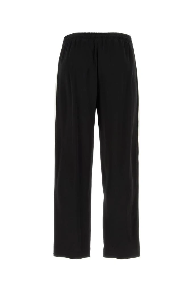 Yves Saint Laurent Saint Laurent Logo-Embroidered Drawstring Striped Track Pants 2