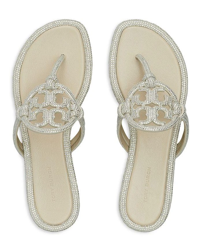 Tory Burch Women's Miller Pavé Knotted Sandals 3