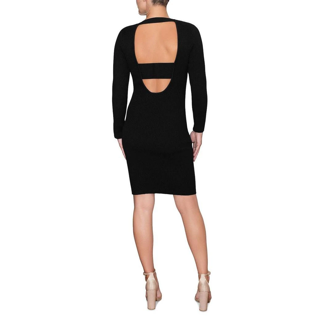 RACHEL Rachel Roy Womens Knit Open Back Bodycon Dress 2