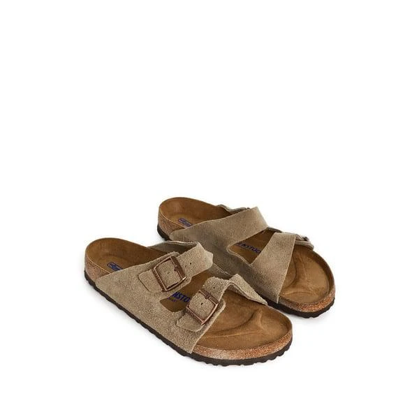 Birkenstock Arizona suede leather sandals