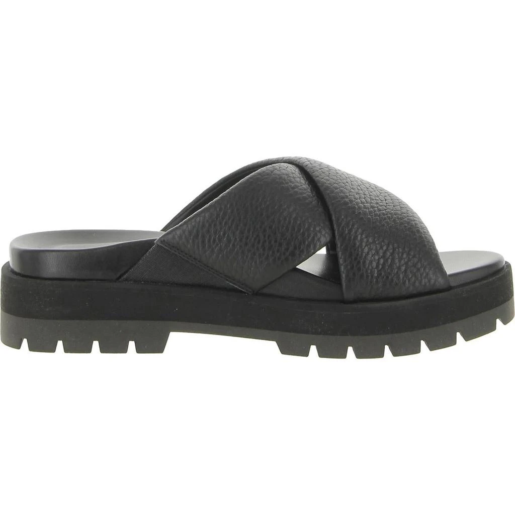 VIONIC Vesta Womens Criss-Cross Front Slip On Platform Sandals 2