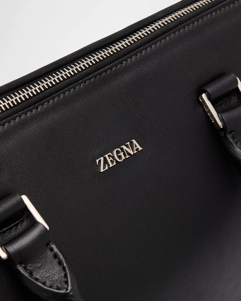 Zegna Men
s Leather Business Briefcase 5