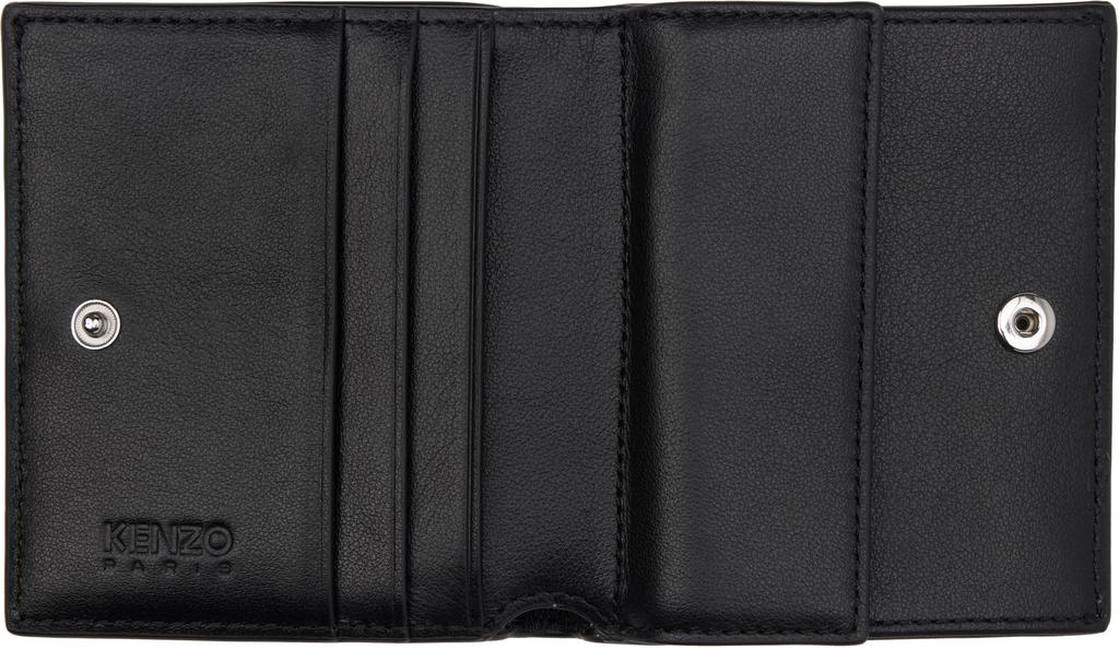 KENZO Varsity fold wallet ケンゾー レザー ミニ ウォレット KENZO Varsity fold wallet ケンゾー レザー ミニ ウォレット
