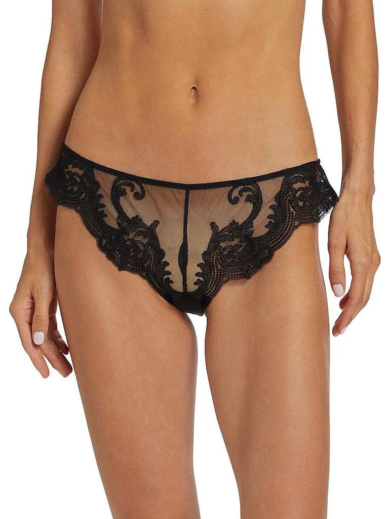 Kiki De Montparnasse Voltaire Sheer Silk & Lace Panty 3