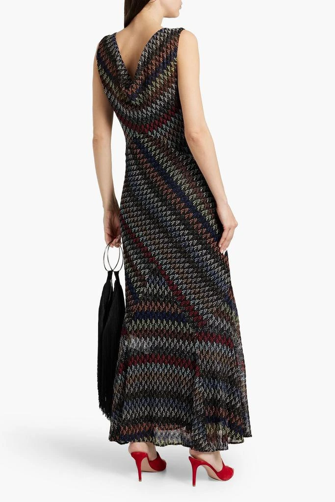 Missoni Metallic crochet-knit maxi dress 3